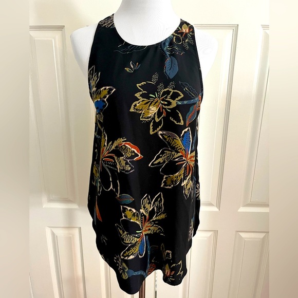 Aritzia Wilfred Fall Floral Tunic Tank. EUC Sz S - Picture 1 of 3